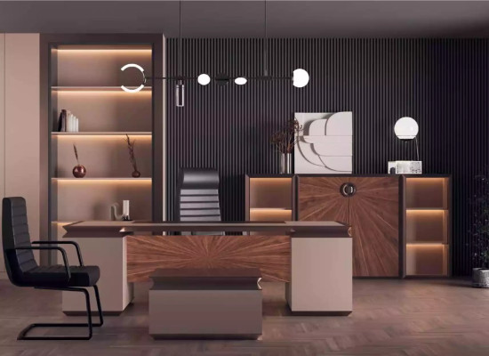 Luxury wooden corner table