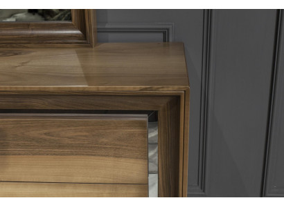 Modern storage cabinet + mirror for luxurious storage