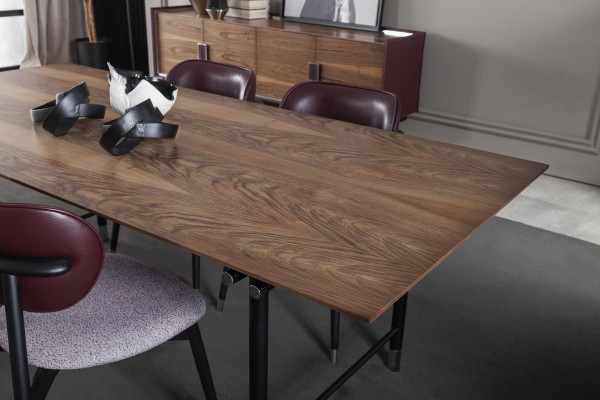 Luxury dining table, practical table, wooden furniture