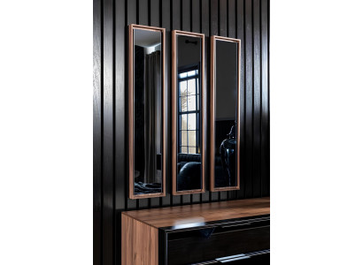 Luxury bedroom furniture set, complete set, wardrobe, bed