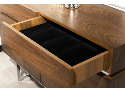 Luxury bedroom furniture, nightstand, wardrobe, nightstand, mirror in 6 parts