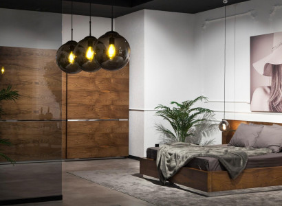 Omara Suuri with brown sliding doors 265 cm