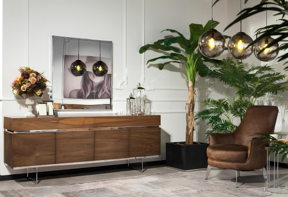 9-piece dining table, chairs, and furniture set