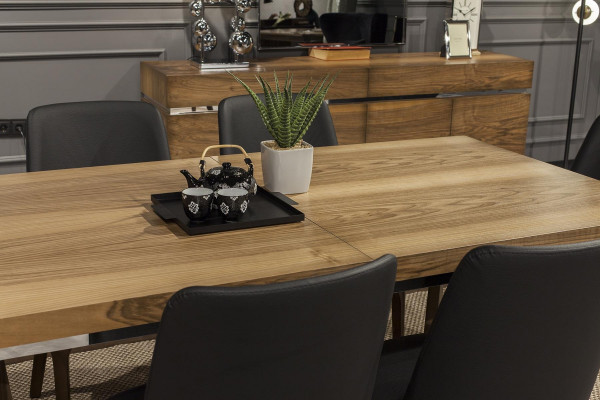 Modern and practical wooden dining bowl