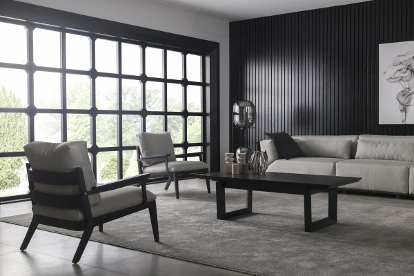 Set with 3+1 seat sofas, hanging chair, living room furniture, 2 pieces, new