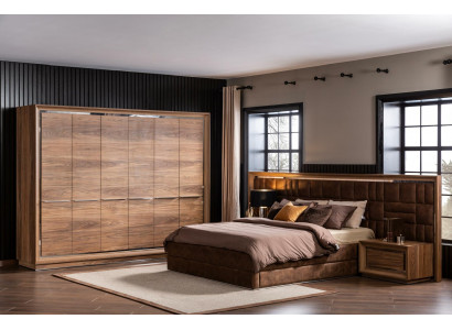 Wardrobe with 6 doors for the bedroom