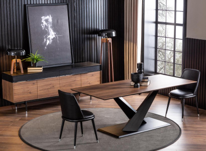 Modern dining table 208x92cm