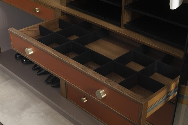 Wardrobe with sliding doors