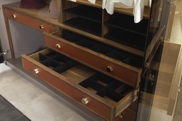 Wardrobe with sliding doors