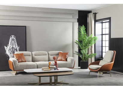 Luxury coffee table, movable tables for the living room, wooden tables 2 pieces.