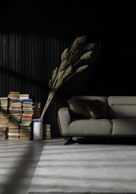 Practical and spacious corner sofa 260cm Fabric