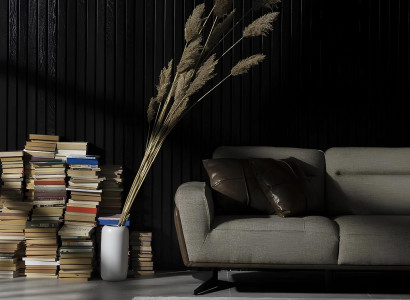 Practical and spacious corner sofa 260cm Fabric