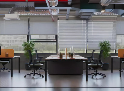 Modern white table