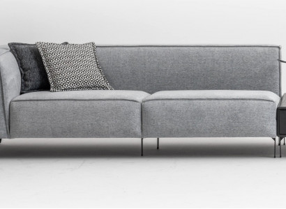 3-seater sofa couch modern style living room upholstered sofa luxury textile