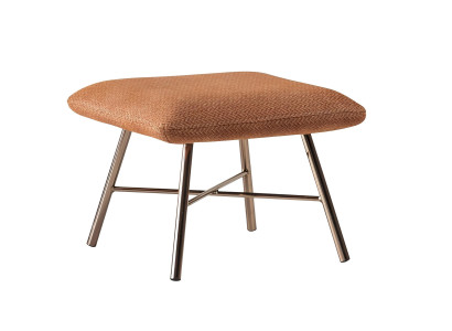Modern steel table, premium soft furniture