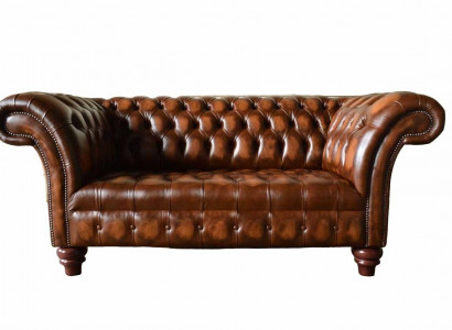 Luxury Chesterfield two-seater sofa