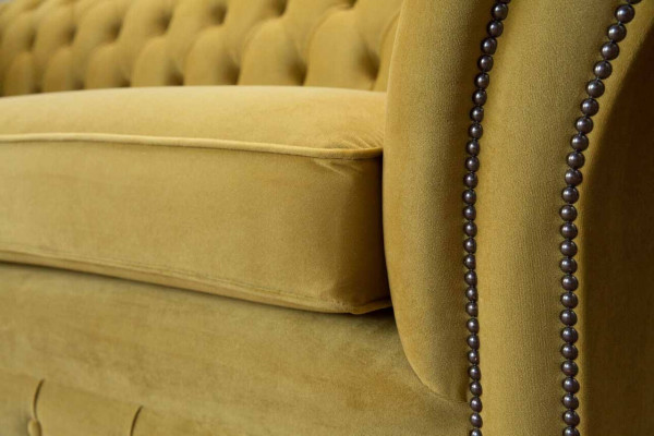 Luxury Chesterfield three-seater