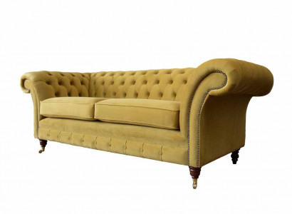 Luxury Chesterfield three-seater