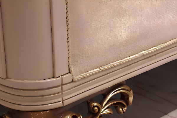 Luxury living room set Exquisite 2 sofas and designer chair