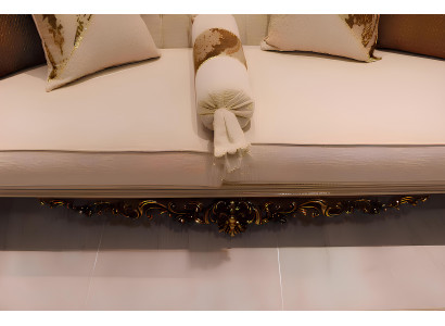 Luxury living room set Exquisite 2 sofas and designer chair