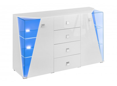 Elegant white cabinet for modern and luxurious interiors