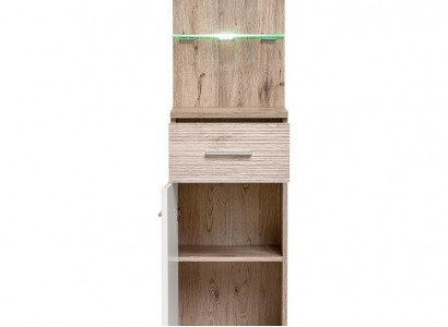 Luxury design bookshelf furniture cabinet wooden hallway shelf new