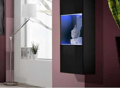 Modern wall-mounted display cabinet luxury decoration built-in wardrobe
