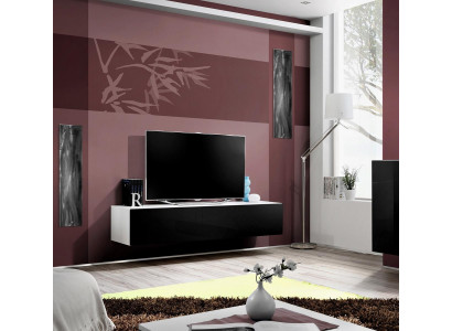 Luxury designed wall TV shelf for modern furniture in the living room