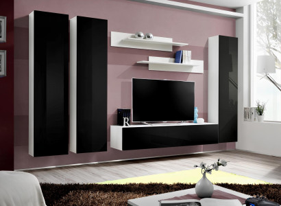 Black TV cabinet for the living room