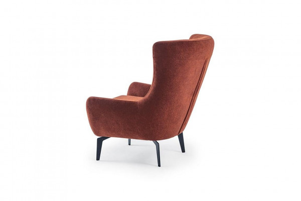 Chesterfield design modern luxury single sofa textile seating set for living room