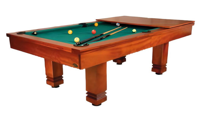 Combined billiard table, multifunctional dining table and game