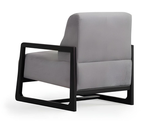 Elegant gray-black sofa for living room 3 pieces