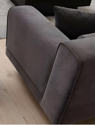 Sivobeli sofa for the living room, design chair 2x 3 seats