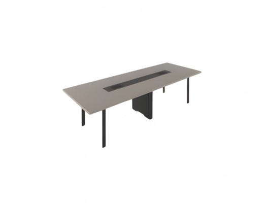 Modern conference table office furniture comfortable black gray