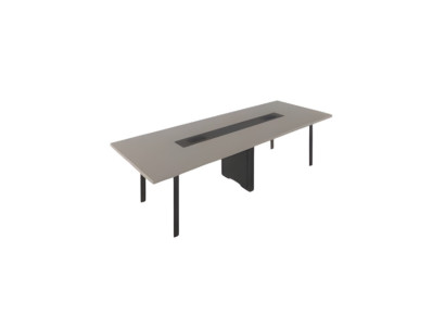 Modern conference table office furniture comfortable black gray