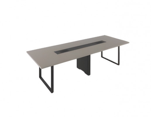 Modern black gray conference table office furniture comfortable tables