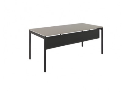Elegant black office desk