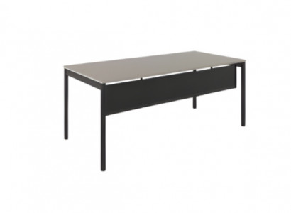 Elegant black office desk