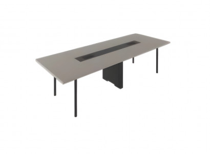 Elegant luxury black-gray coffee table