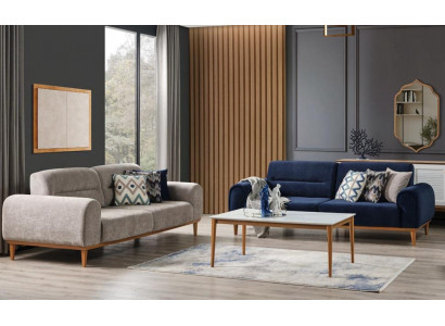 Complete sofa set for luxury living room 3+3