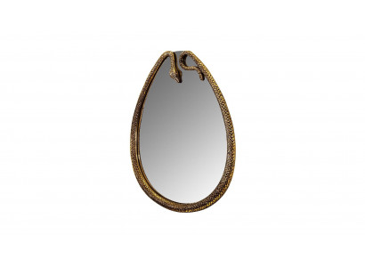 Luxury wall gold mirror 45x75cm