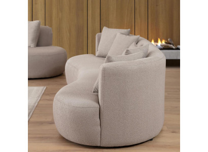 Sofa with decorative cushions 265cm