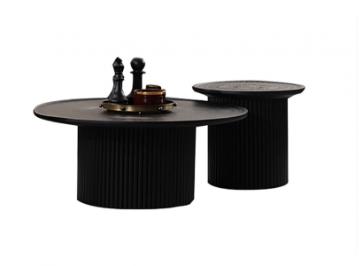 Crying coffee table for living room accent table 2 pieces