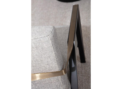 Shaped relaxation chair for luxury furniture in the living room