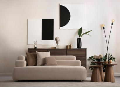 Sofa 200 cm soft living room