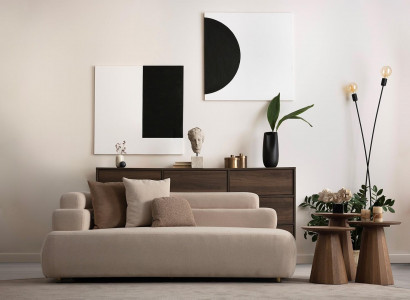 Sofa 200 cm soft living room