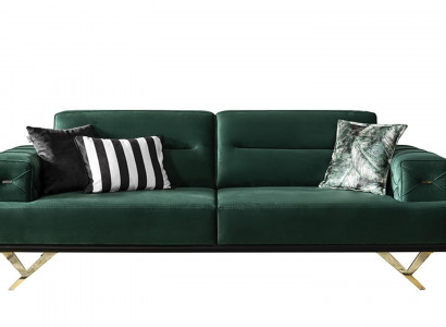 3-seater sofa design soft seat modern fabric new furniture