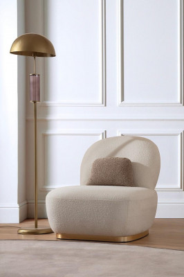Crying fabric chair 1 seat luxury classic modern design
