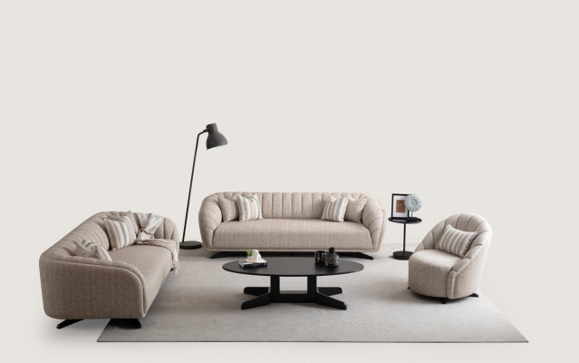 3-seater sofa set Modern Luxury Design Sofa Chairs New