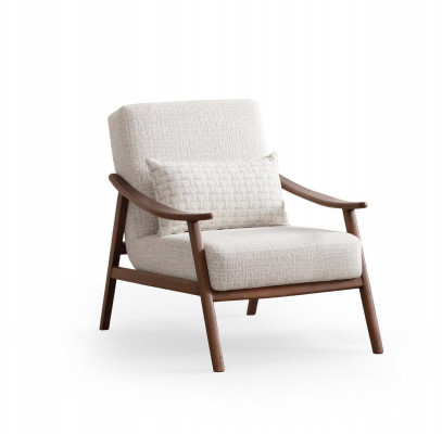 Modern luxury fabric chair for the living room